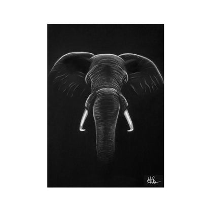 Hahnemühle German Etching Print | Elephant