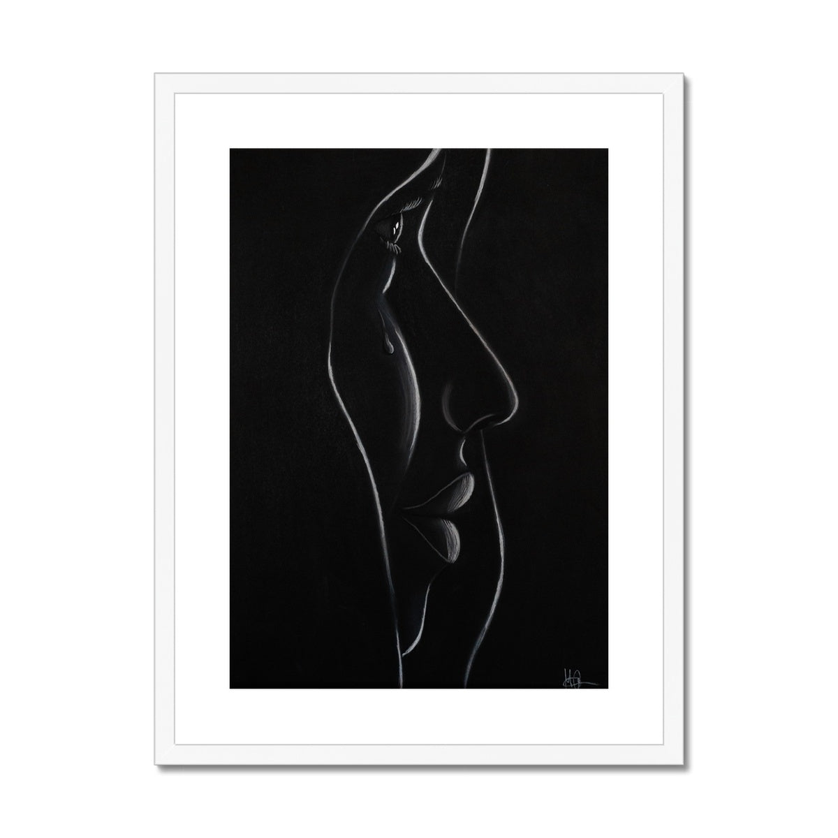 Framed & Mounted Print | Teardrop