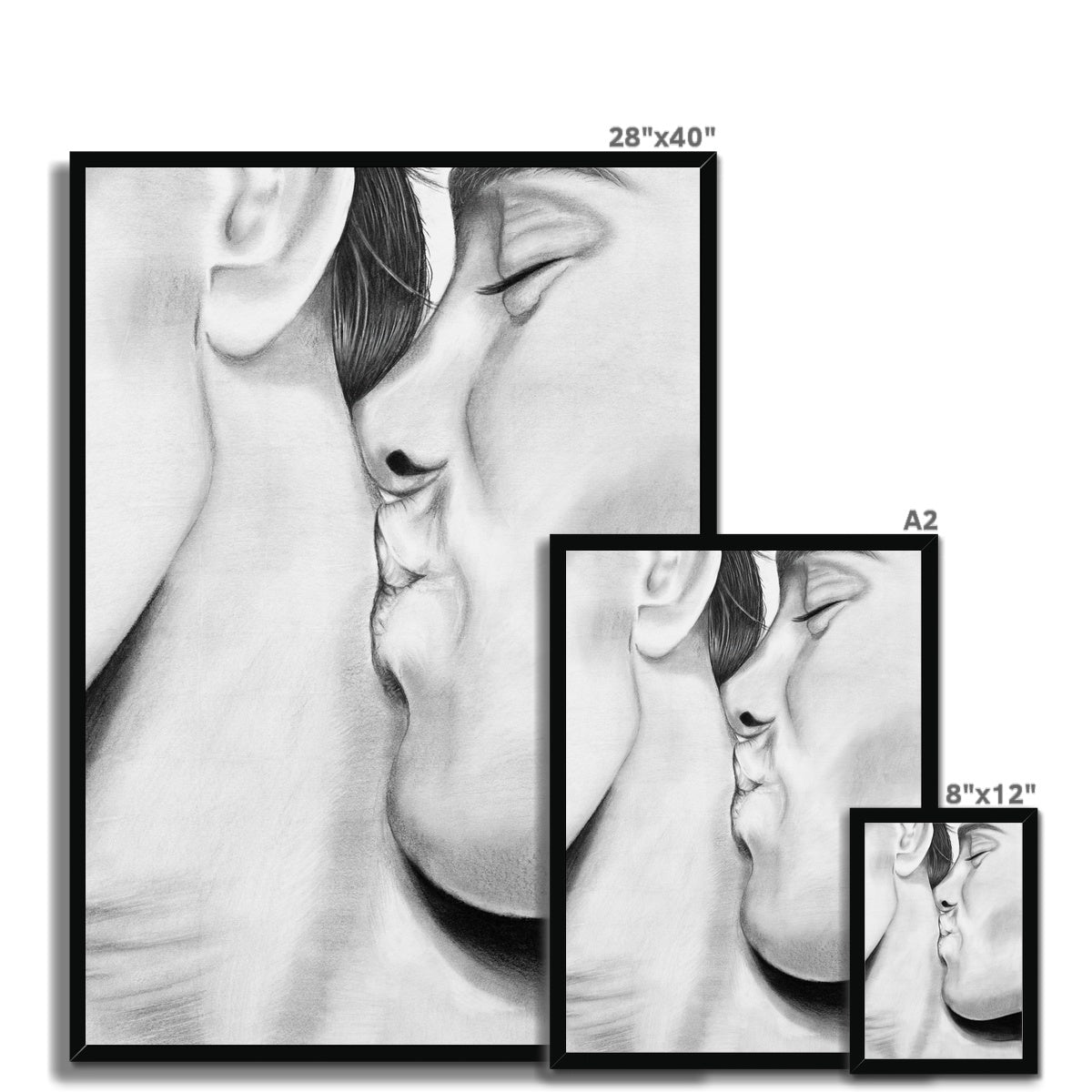 Framed Print | Kiss