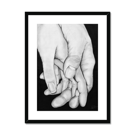 Framed & Mounted Print | Hands