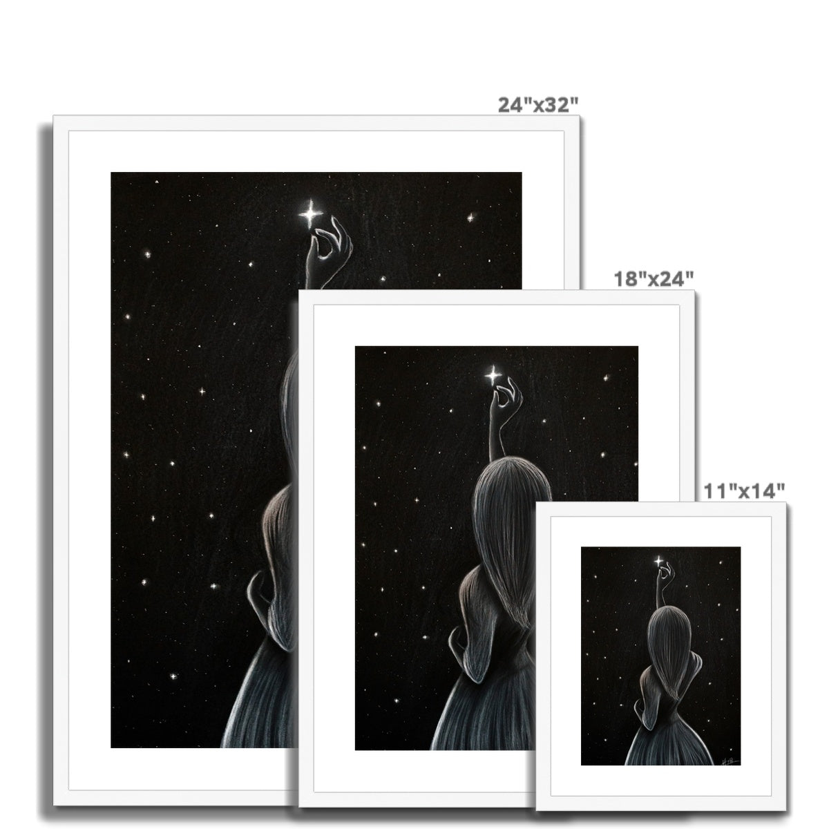 Framed & Mounted Print | Star