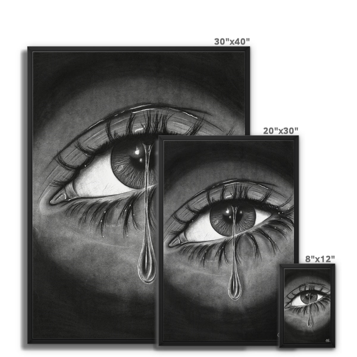 Framed Canvas | Eye