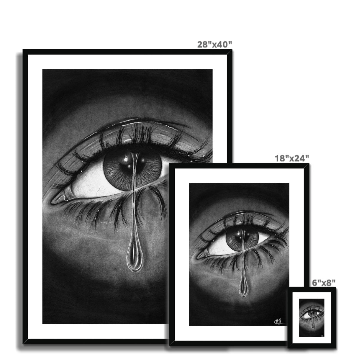 Framed & Mounted Print | Eye