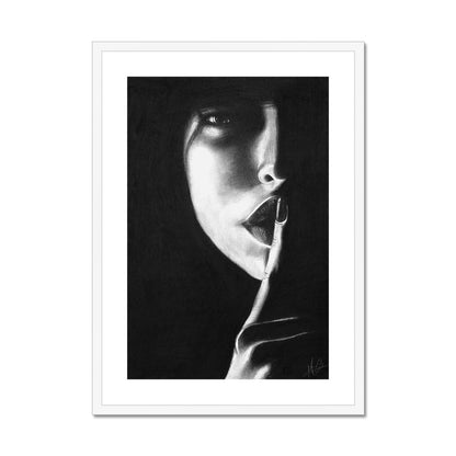 Framed & Mounted Print | Be Silent