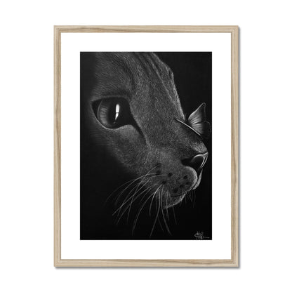 Framed & Mounted Print | Cat