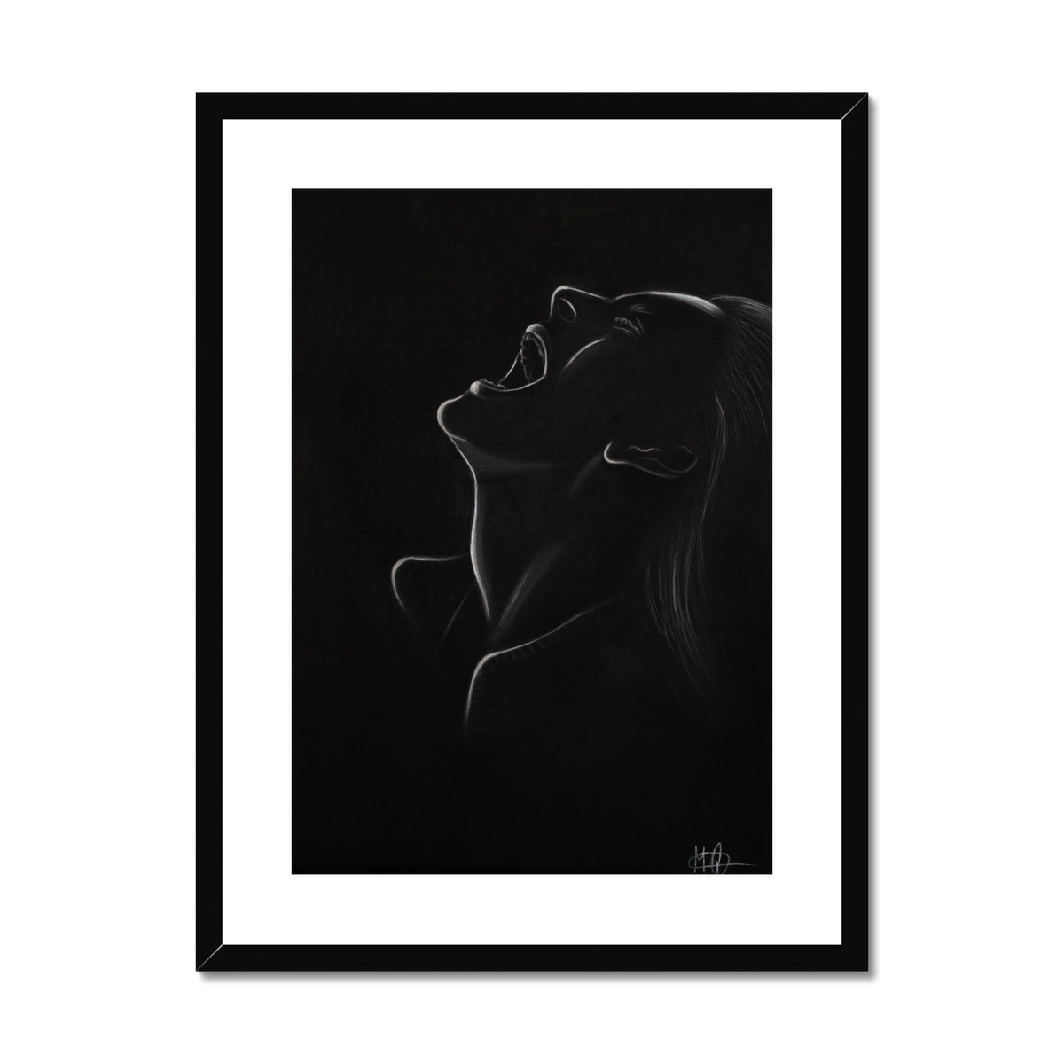 Framed & Mounted Print | Scream