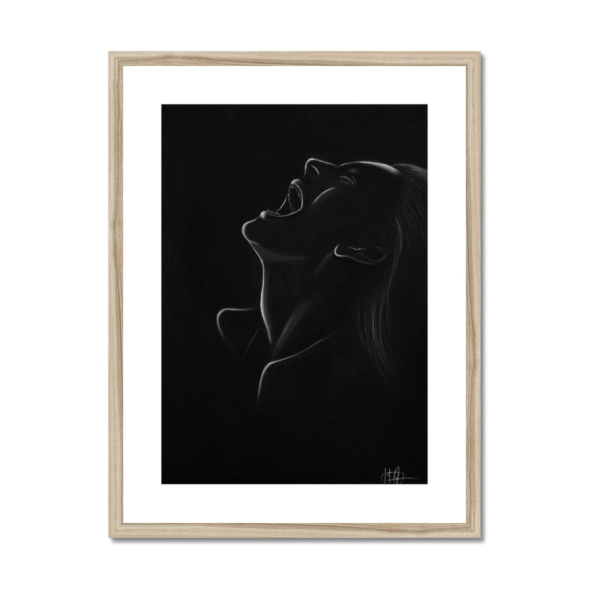 Framed & Mounted Print | Scream