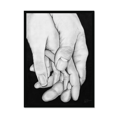 Framed Print | Hands