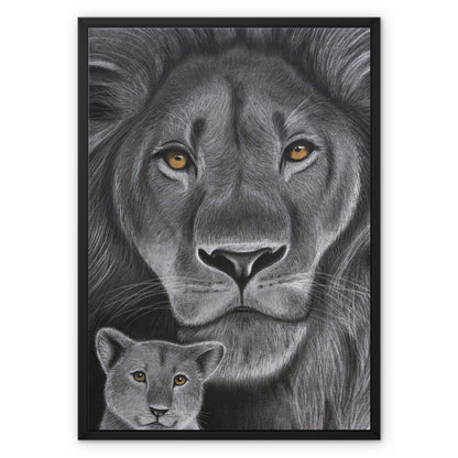 Framed Canvas | Fathers Day