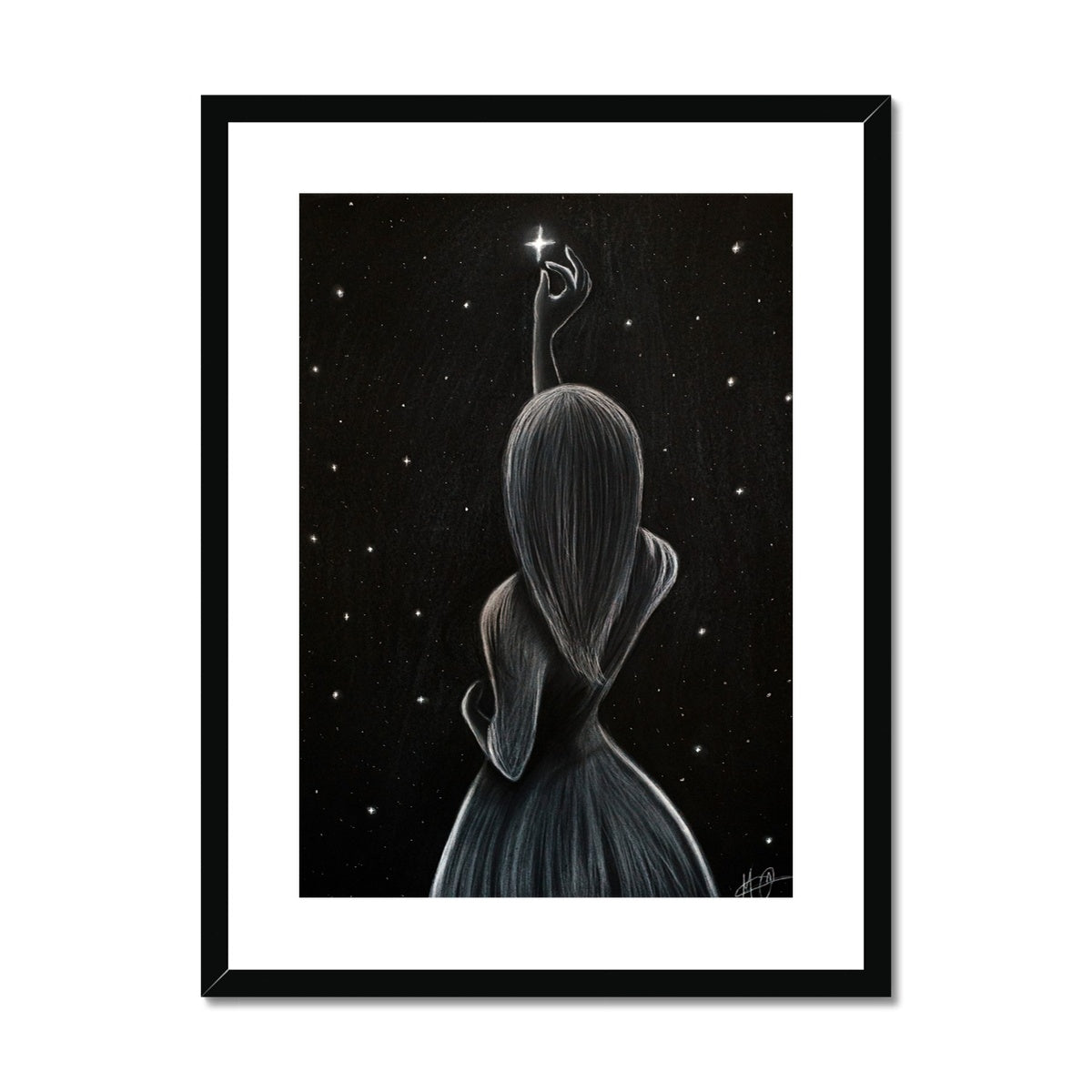 Framed & Mounted Print | Star