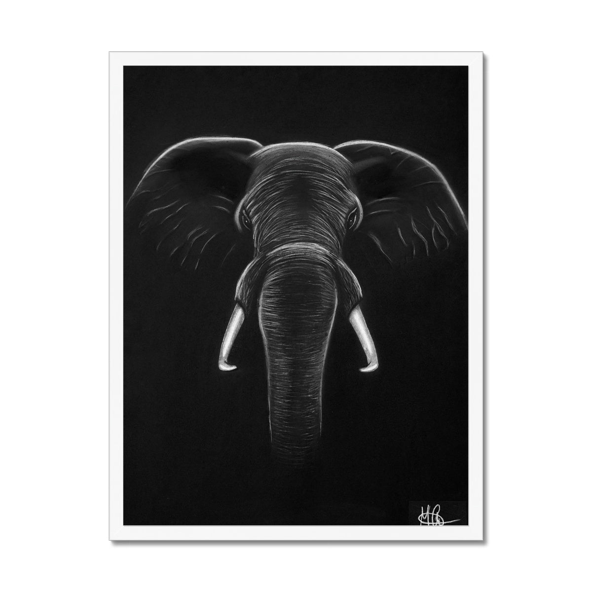 Druck Gerahmt | Elephant