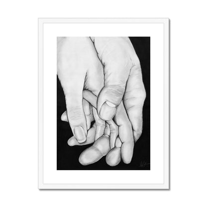 Framed & Mounted Print | Hands