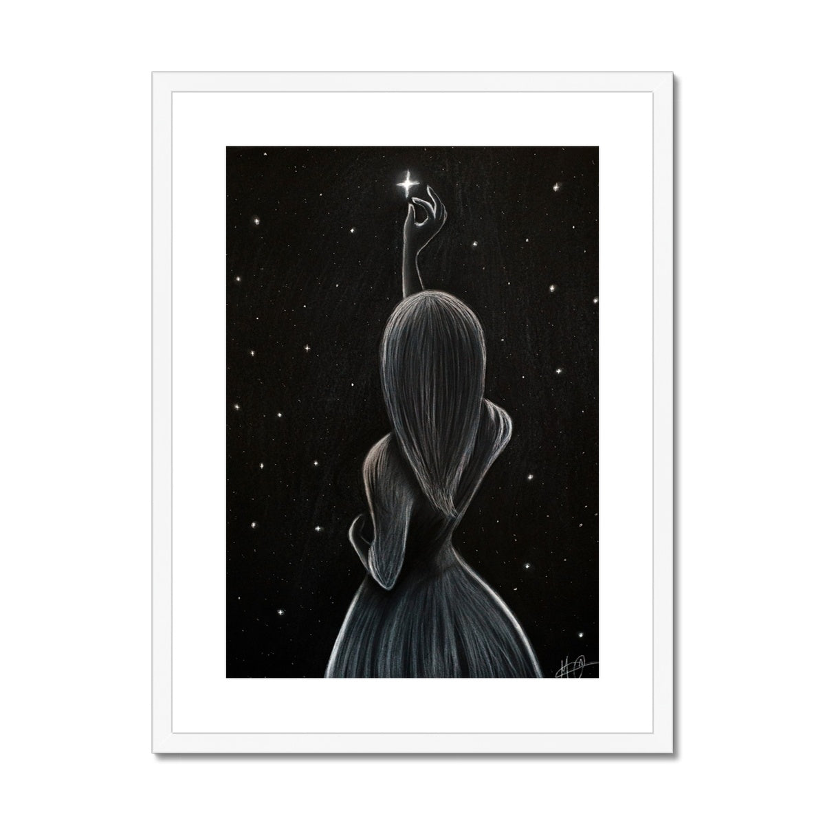 Framed & Mounted Print | Star