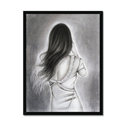 Framed Print | Her Back