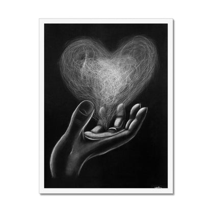 Framed Print | Love in hands