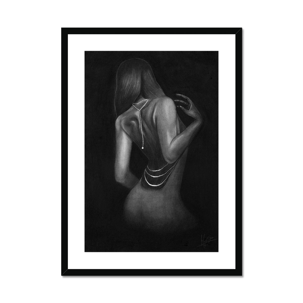 Framed & Mounted Print | Elegant 