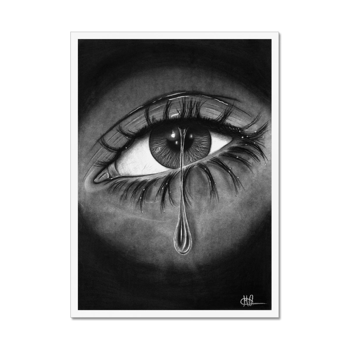 Eyes Framed Print