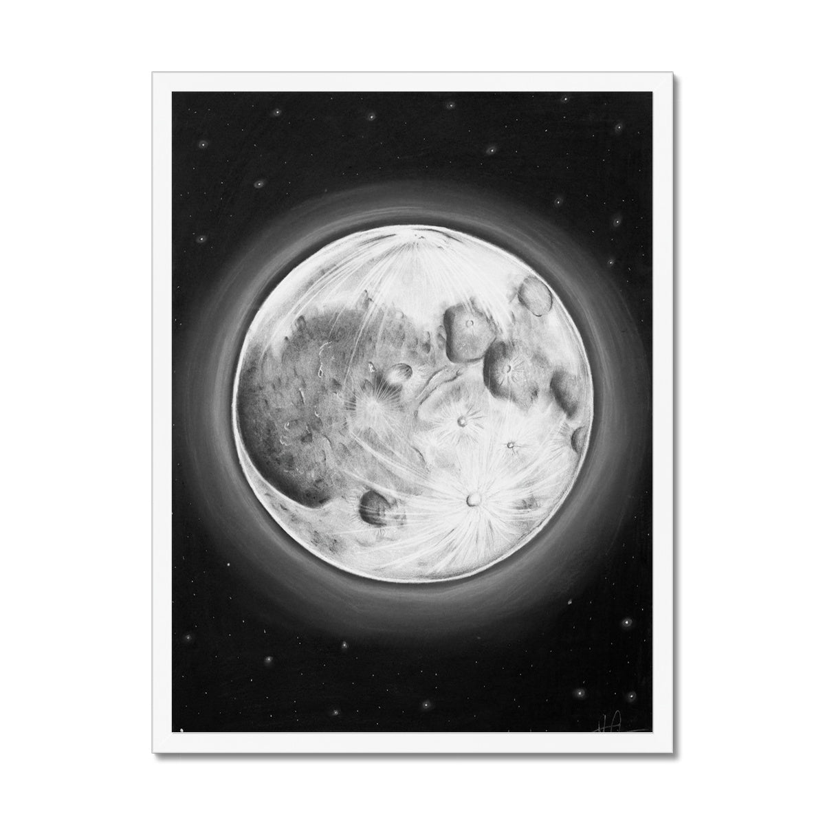 Framed Print | Moon