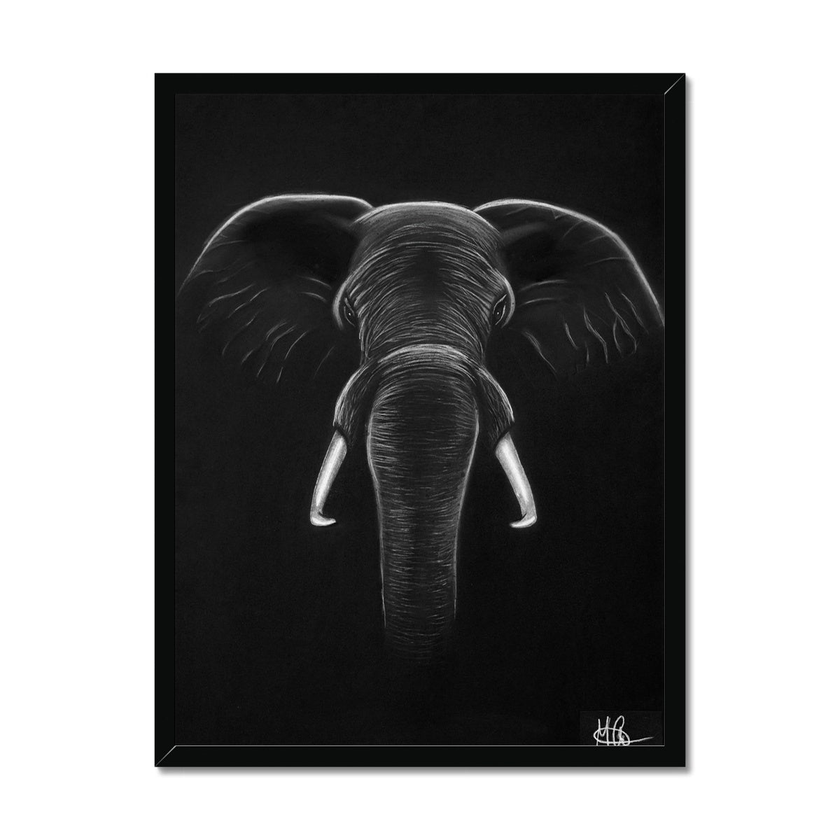 Druck Gerahmt | Elephant