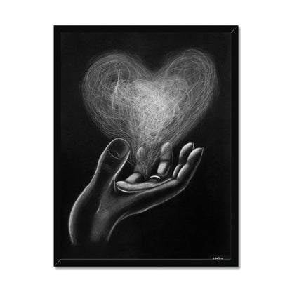 Framed Print | Love in hands